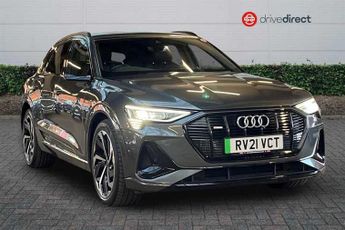 Audi E-Tron 50 Black Edition SUV 5dr Electric Auto quattro 71.2kWh (313 ps)