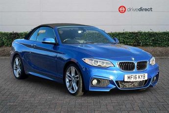 BMW 220 2.0 220d M Sport Convertible 2dr Diesel Auto Euro 6 (s/s) (190 p