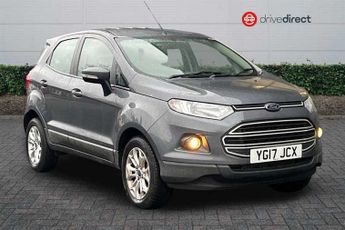 Ford EcoSport 1.0T EcoBoost Zetec SUV 5dr Petrol Manual 2WD Euro 6 (s/s) (125 