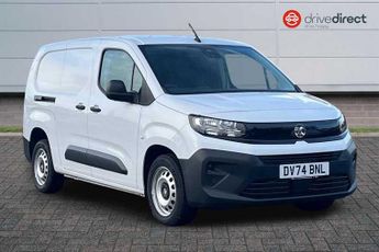 Vauxhall Combo 1.5 Turbo D 2300 Prime XL Panel Van 6dr Diesel Manual LWB Euro 6