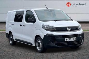 Vauxhall Vivaro 2.0 Turbo D Prime XL Crew Van Double Cab 6dr Diesel Manual LWB E