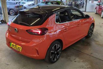 VAUXHALL Corsa Electric 50kWh Elite Nav Premium Hatchback 5dr Electric Auto (7.4Kw Charg