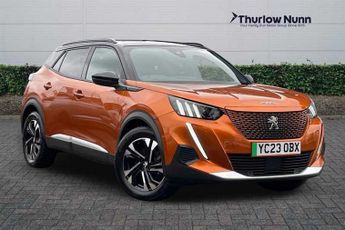 Peugeot 2008 50kWh GT SUV 5dr Electric Auto (7kW Charger) (136 ps)