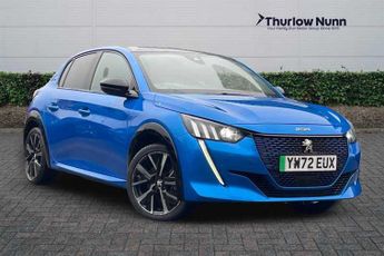 Peugeot 208 50kWh GT Hatchback 5dr Electric Auto (7.4kW Charger) (136 ps)