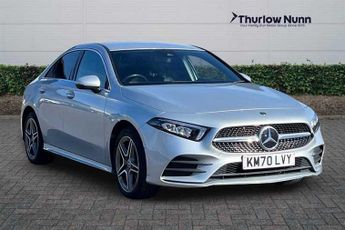 Mercedes A Class 1.3 A250e 15.6kWh AMG Line Saloon 4dr Petrol Plug-in Hybrid 8G-D