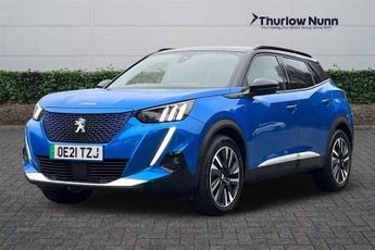 Peugeot E-2008  50 kWh (136 PS) GT Premium 5 Door Electric SUV Automatic 