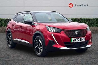 PEUGEOT E-2008 50kWh GT SUV 5dr Electric Auto (7kW Charger) (136 ps)