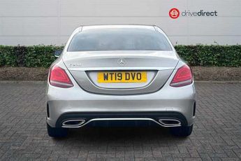 MERCEDES-BENZ C CLASS 1.5 C200 MHEV EQ Boost AMG Line (Premium) Saloon 4dr Petrol G-Tr