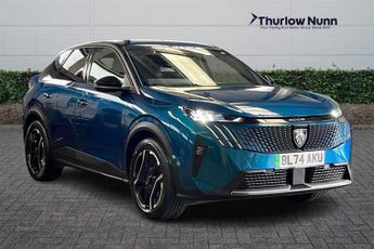 Peugeot E-3008 73kWh Allure SUV 5dr Electric Auto (210 ps)