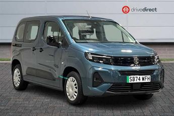 Vauxhall Combo 52kWh Design MPV 5dr Electric Auto (7.4kW Charger) (136 ps)