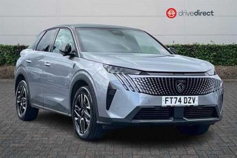 Peugeot 3008 1.2 GT SUV 5dr Petrol Hybrid e-DSC6 Euro 6 (s/s) (136 ps)