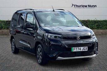 Vauxhall Combo 52kWh Ultimate XL MPV 5dr Electric Auto (7.4kW Charger) (136 ps)