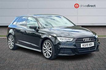 Audi A3 1.5 TFSI CoD 35 Black Edition Sportback 5dr Petrol S Tronic Euro