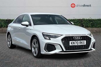 Audi A3 1.5 TFSI 35 S line Saloon 4dr Petrol Manual Euro 6 (s/s) (150 ps