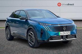 Peugeot 3008 73kWh GT SUV 5dr Electric Auto (210 ps)