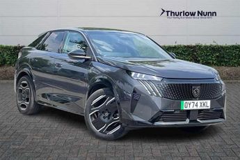 Peugeot E-3008 73kWh GT SUV 5dr Electric Auto (210 ps)