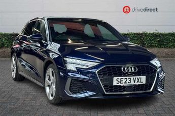 Audi A3 1.0 TFSI 30 S line Sportback 5dr Petrol Manual Euro 6 (s/s) (110