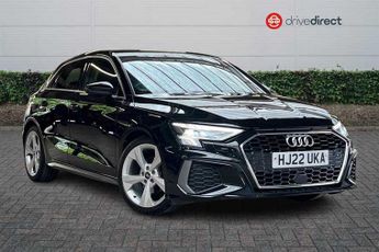 Audi A3 1.5 TFSI 35 S line Sportback 5dr Petrol S Tronic Euro 6 (s/s) (1