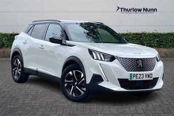 Peugeot 2008 50kWh GT SUV 5dr Electric Auto (7kW Charger) (136 ps)