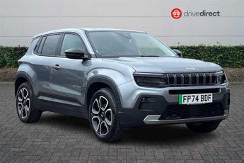 Jeep Avenger 54kWh e-Summit SUV 5dr Electric Auto (156 ps)