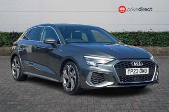 Audi A3 1.0 TFSI 30 S line Sportback 5dr Petrol S Tronic Euro 6 (s/s) (1