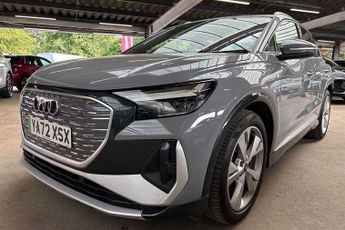 AUDI Q4 E-TRON 50 S line SUV 5dr Electric Auto quattro 82kWh (299 ps)
