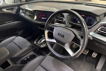AUDI Q4 E-TRON 50 S line SUV 5dr Electric Auto quattro 82kWh (299 ps)