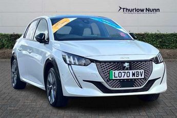 Peugeot E-208 50kWh GT Hatchback 5dr Electric Auto (136 ps)