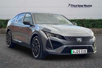 Peugeot E-408 58kWh GT Fastback 5dr Electric Auto (210 ps)