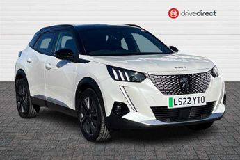 Peugeot E-2008 50kWh GT Premium SUV 5dr Electric Auto (7kW Charger) (136 ps)