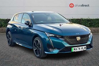 Peugeot E-308 54kWh GT Hatchback 5dr Electric Auto (156 ps)