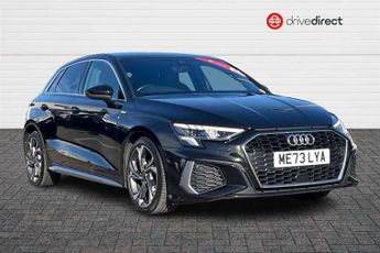 Audi A3 1.0 TFSI 30 S line Sportback 5dr Petrol S Tronic Euro 6 (s/s) (1