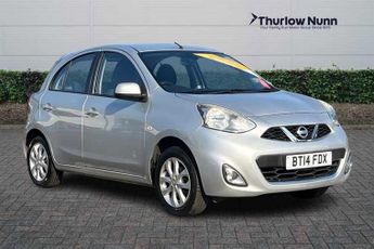 Nissan Micra 1.2 Acenta Hatchback 5dr Petrol Manual Euro 5 (80 ps)