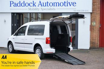 Volkswagen Caddy LIFE Ride Up Front Disabled Wheelchair Accessible Vehicle WAV.