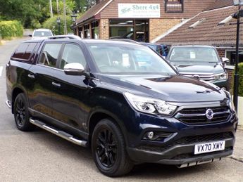 Ssangyong Musso 2.2 SARACEN Double cab-Manual-Hard top-1 Owner-NO VAT TO PAY
