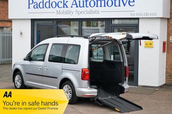 Volkswagen Caddy C20 LIFE TDI Automatic Drive From Disabled Wheelchair Accessible