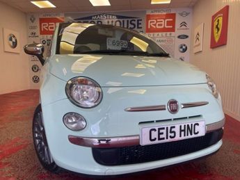 Fiat 500 TWINAIR CULT(ONLY 0.00 ROAD TAX)(ONLY 54508 MILES) FREE MOT'S AS