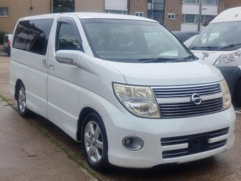 Nissan Elgrand NISSAN ELGRAND HIGHWAY STAR AUTO 3.5 PETROL 08-57ULEZ 4WD 8SEAT 