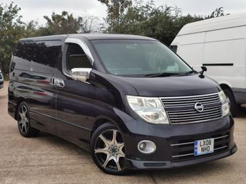 Nissan Elgrand NISSAN ELGRAND HIGHWAY STAR, PETROL 2.5L, 08-08, ULEZ, 8 SEATS, 