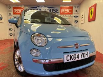 Fiat 500 LOUNGE(ONLY 35.00 ROAD TAX)(ONLY 59420 MILES) FREE MOT'S AS LONG
