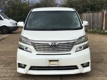 Toyota Vellfire TOYOTA VELLFIRE Z AUTO WHITE 2.4L 7SEAT ULEZ 10-60 FRESH IMPORT 