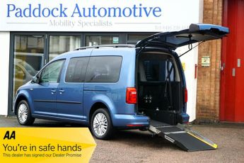 Volkswagen Caddy C20 Maxi LIFE TDI Disabled Wheelchair Accessible Vehicle, WAV
