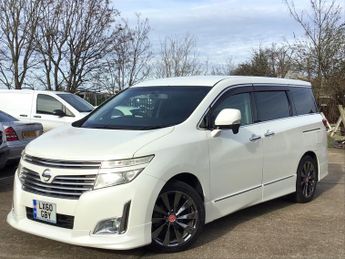 Nissan Elgrand NISSAN ELGRAND HIGHWAYSTAR 4X4 AUTO 3.5, ULEZ, 10-60, 7 SEAT, FR