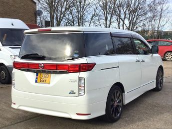 Nissan Elgrand NISSAN ELGRAND HIGHWAYSTAR 4X4 AUTO 3.5, ULEZ, 10-60, 7 SEAT, FR