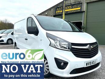 Vauxhall Vivaro L1H1 2700 SPORTIVE CDTI EURO 6 NO VAT TO PAY