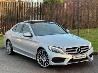 Mercedes C Class 2.1 BLUETEC AMG LINE 4d 204 BHP 257 PM WITH ONLY 495 DEPOSIT