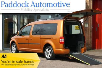 Volkswagen Caddy C20 MAXI Life TDI Automatic Disabled Wheelchair Accessible Vehic