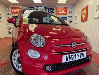 Fiat 500 LOUNGE (ONLY 49702 MILES)(GREAT SPEC) FREE MOT'S AS LONG AS YOU 