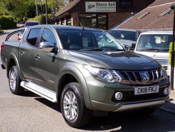 Mitsubishi L200 2.4 DI-D Warrior Pickup 4dr Diesel Auto-Only 7000 Miles-Roller s
