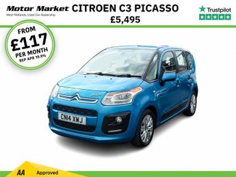 Citroen C3 Picasso 1.6 VTi VTR+ MPV 5dr Petrol EGS6 Euro 5 (120 ps)
